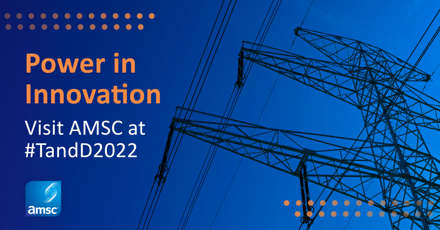 AMSC Attending EPRI Electrification in North Carolina AMSC